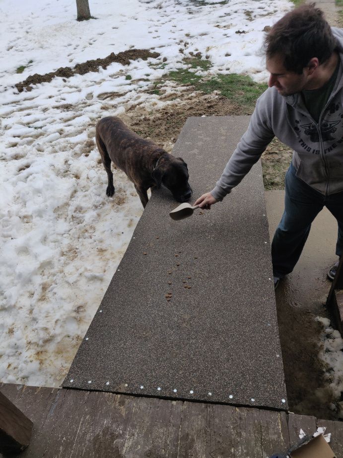 A ramp for baby